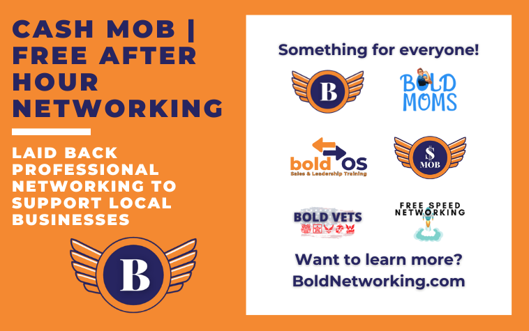 Bold Networking Cash Mob